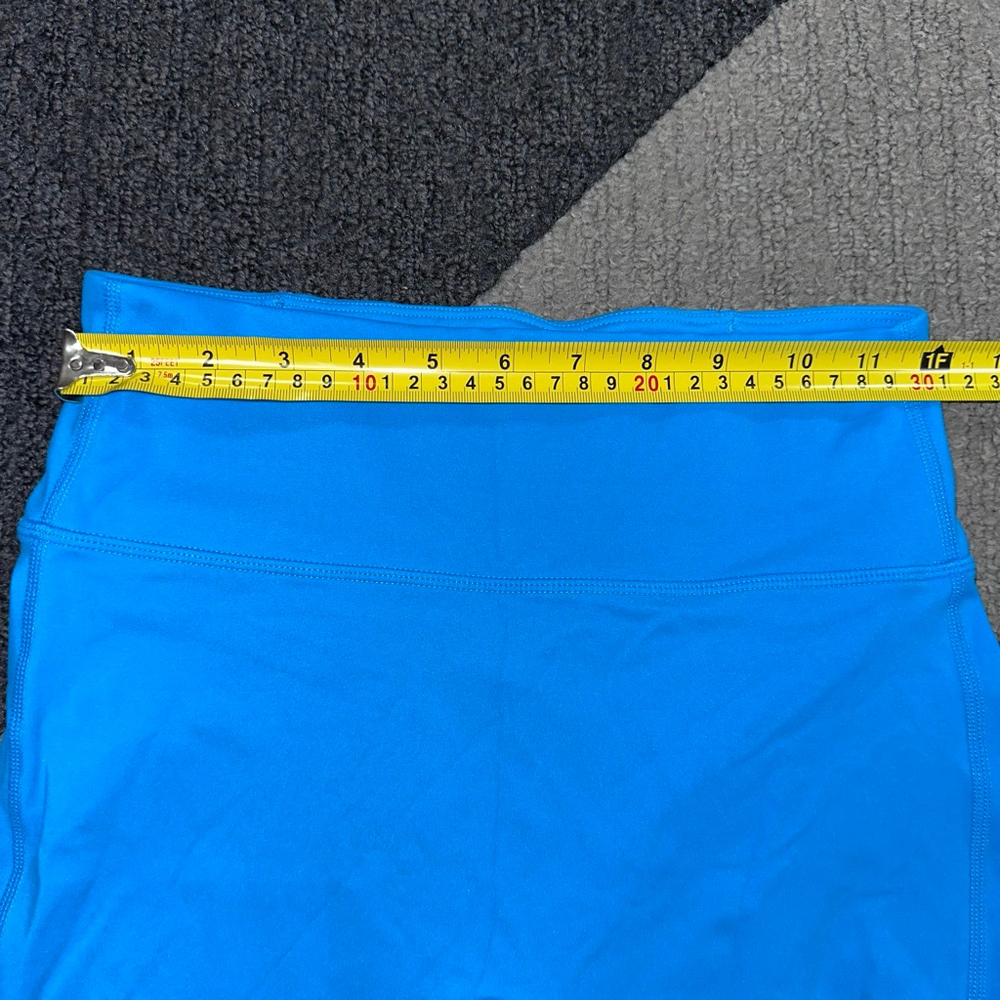 Women's Fabletics Motion365 Blue Yellow Active Leggings S? Measurements in Photo - Picture 12 of 13